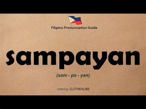 SAMPAY: Tagalog.